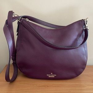 Dark Purple Kate Spade Satchel and Crossbody
